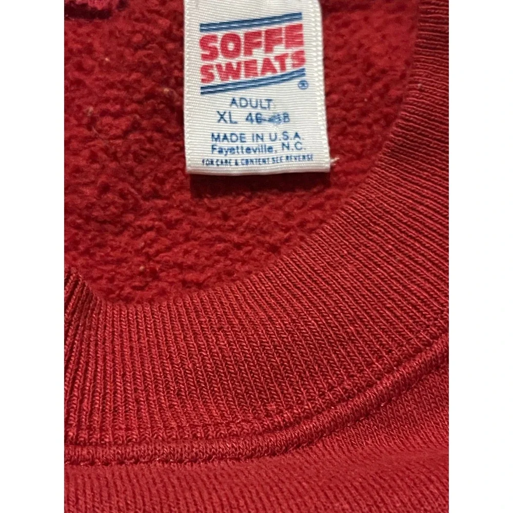 Vintage Soffe Florida State Seminoles Sweater Mens XL Maroon Football 90s USA